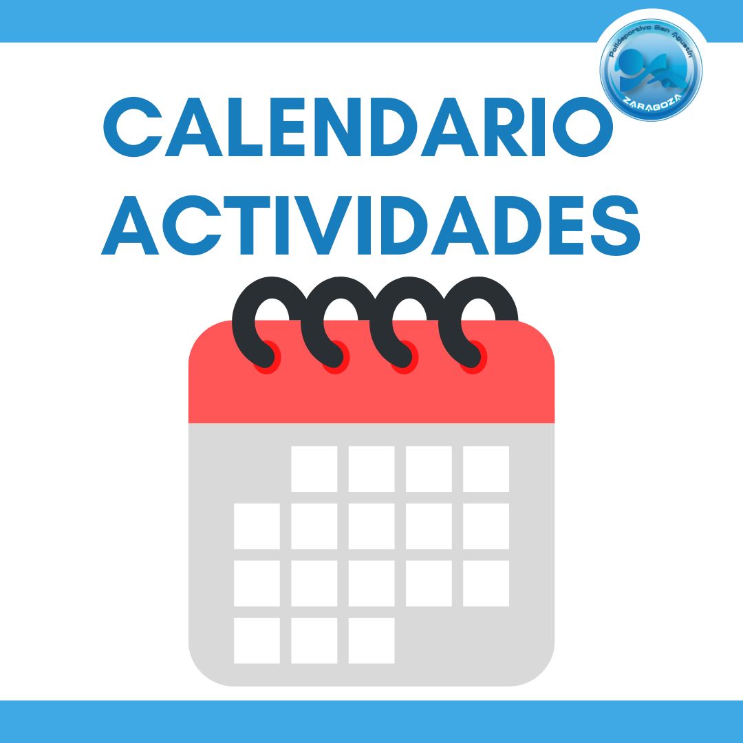 Actividad de CALENDARIOS en el Polideportivo San Agustn Zaragoza