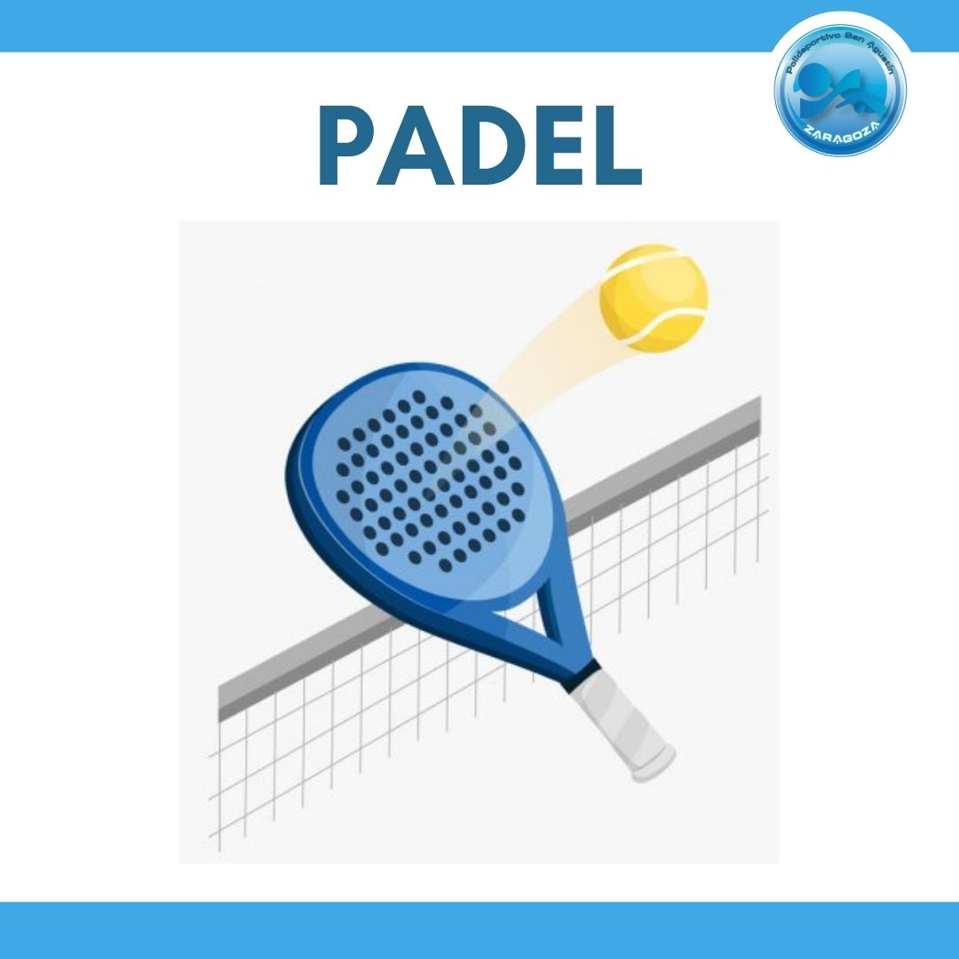 Actividad de PISTAS PADEL en el Polideportivo San Agustn Zaragoza