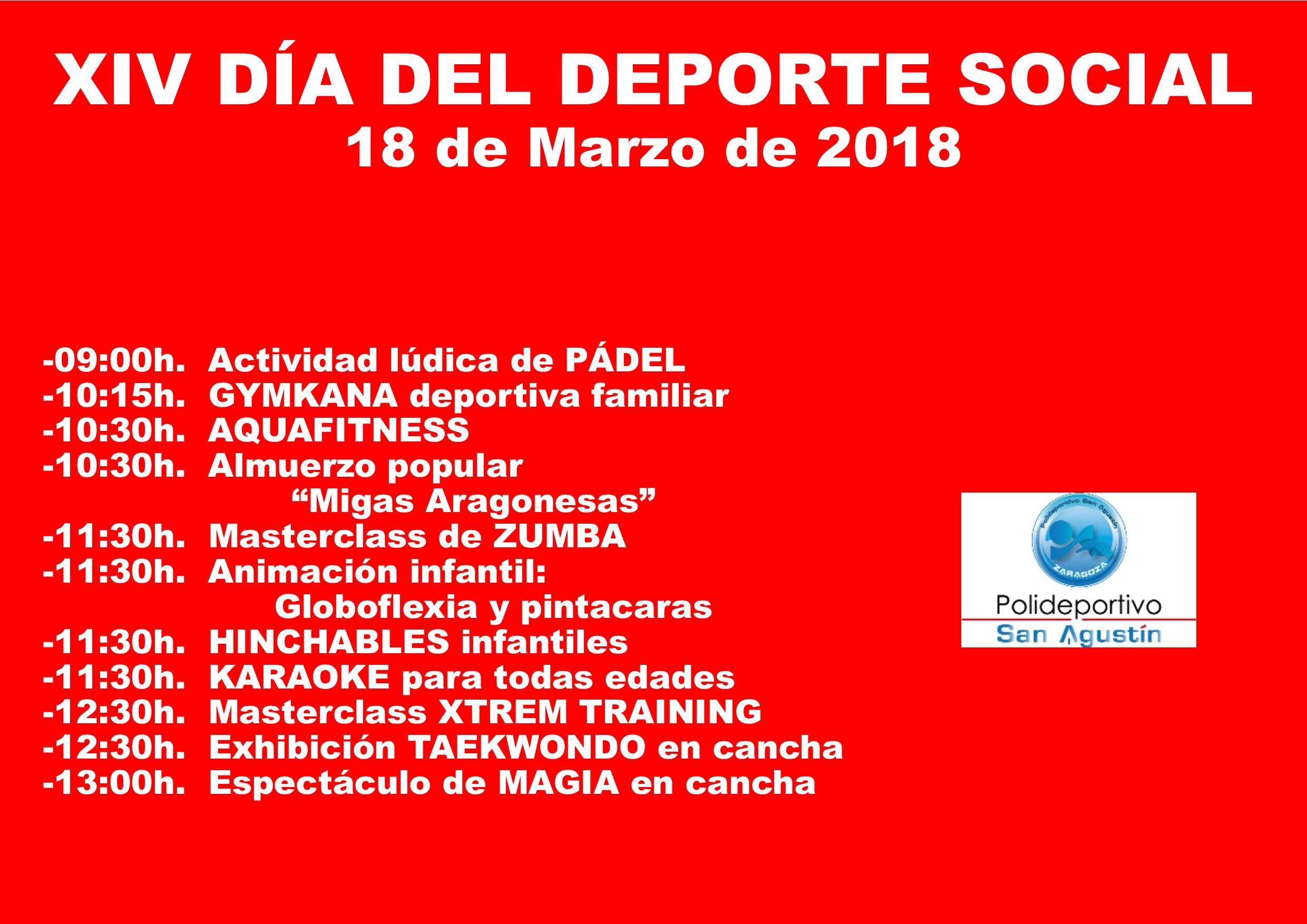 Noticia: XIV DA DEL DEPORTE SOCIAL