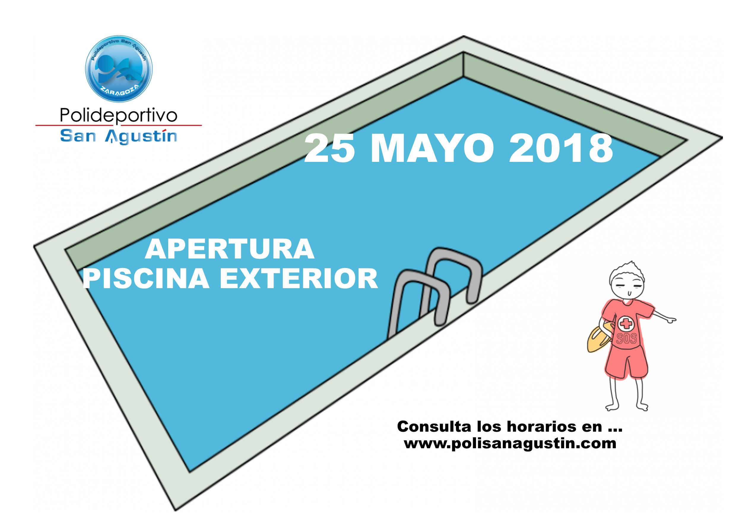 Noticia: APERTURA PISCINA EXTERIOR