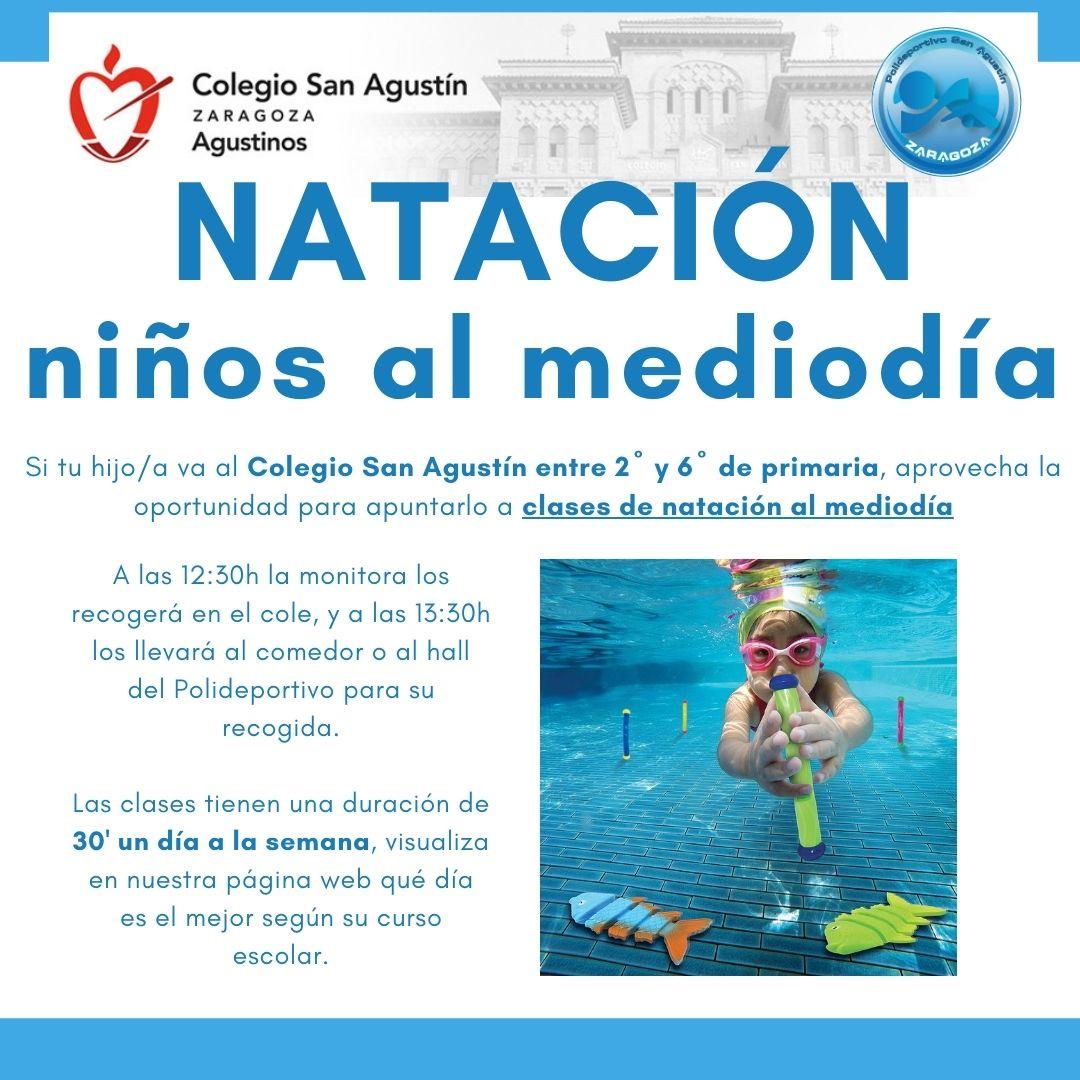 Noticia: NATACION EXTRAESCOLAR AL MEDIODIA