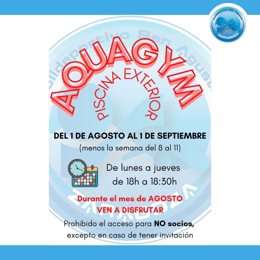 Noticia: AQUAGYM AGOSTO