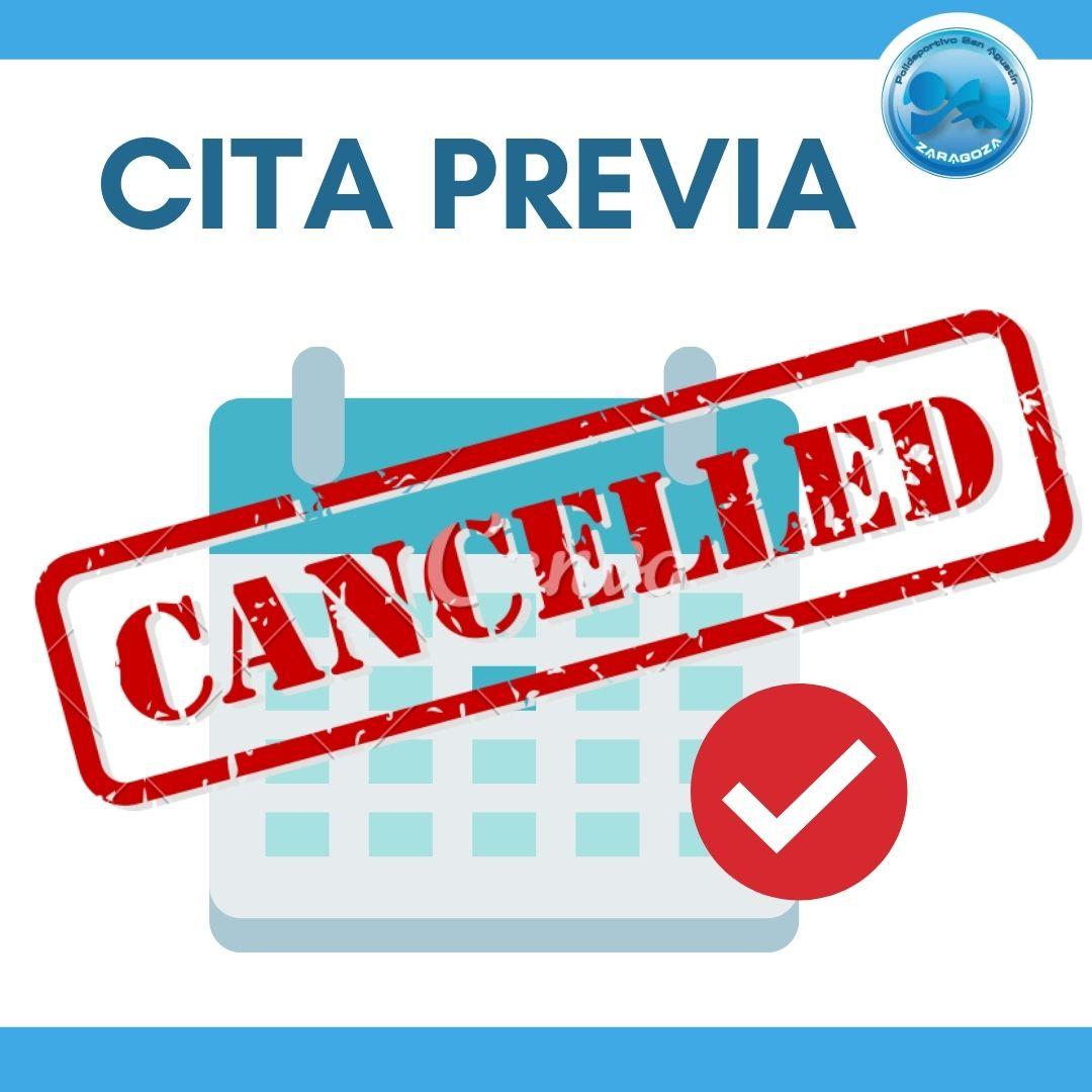 Noticia: CITA PREVIA